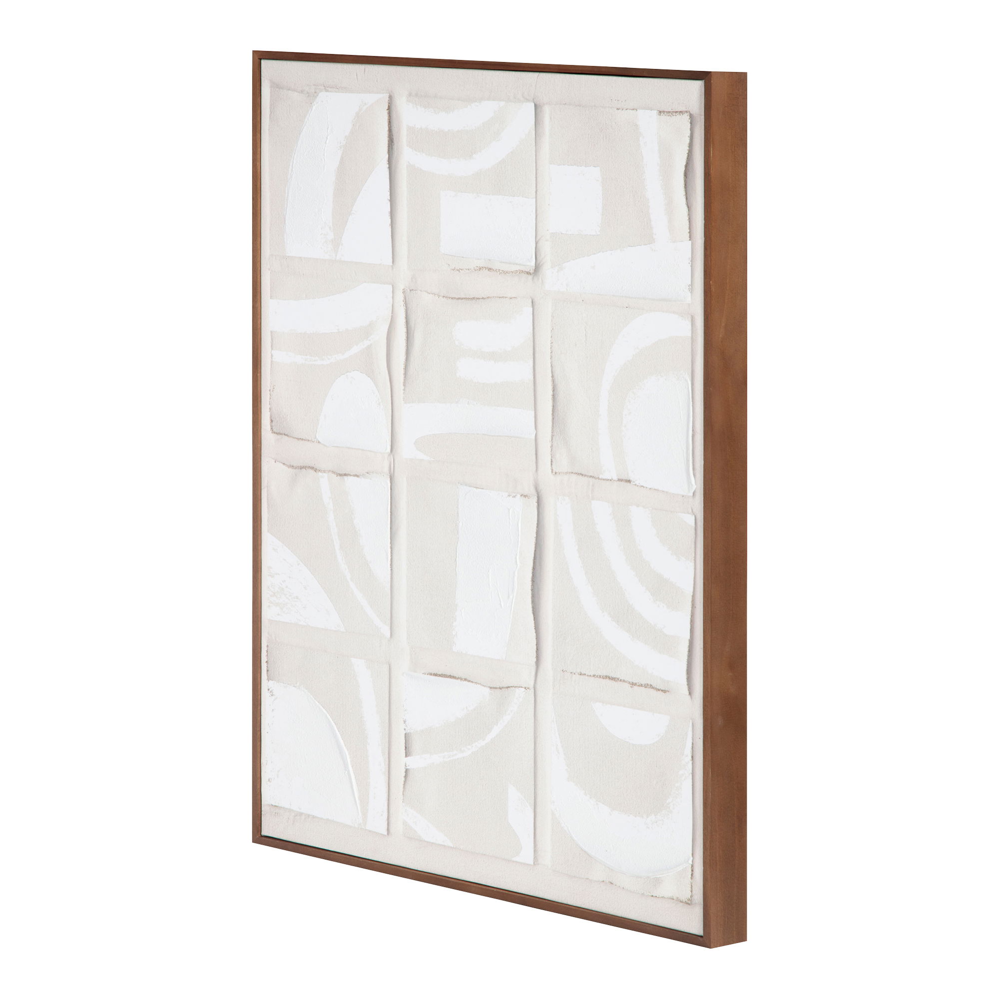 Unfold 2 Framed Print, Painting by Moe's Home, 19.5" width x 27.5" height x 2" depth View 2