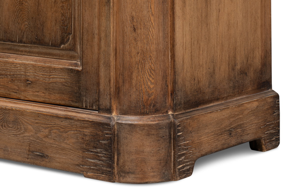 Stephano Two Door Sideboard  Brown, by Sarreid, 1'8" length x 3'11" width x 3' height View 6