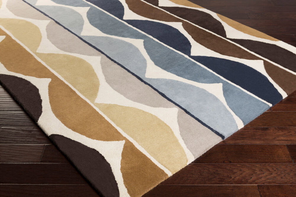 Scion Handmade Rug, by Surya, 5'3" length x 3'3" width