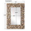 Timberwood Rectangular Mirror 2 Timberwood Rectangular Mirror thumbnail 2