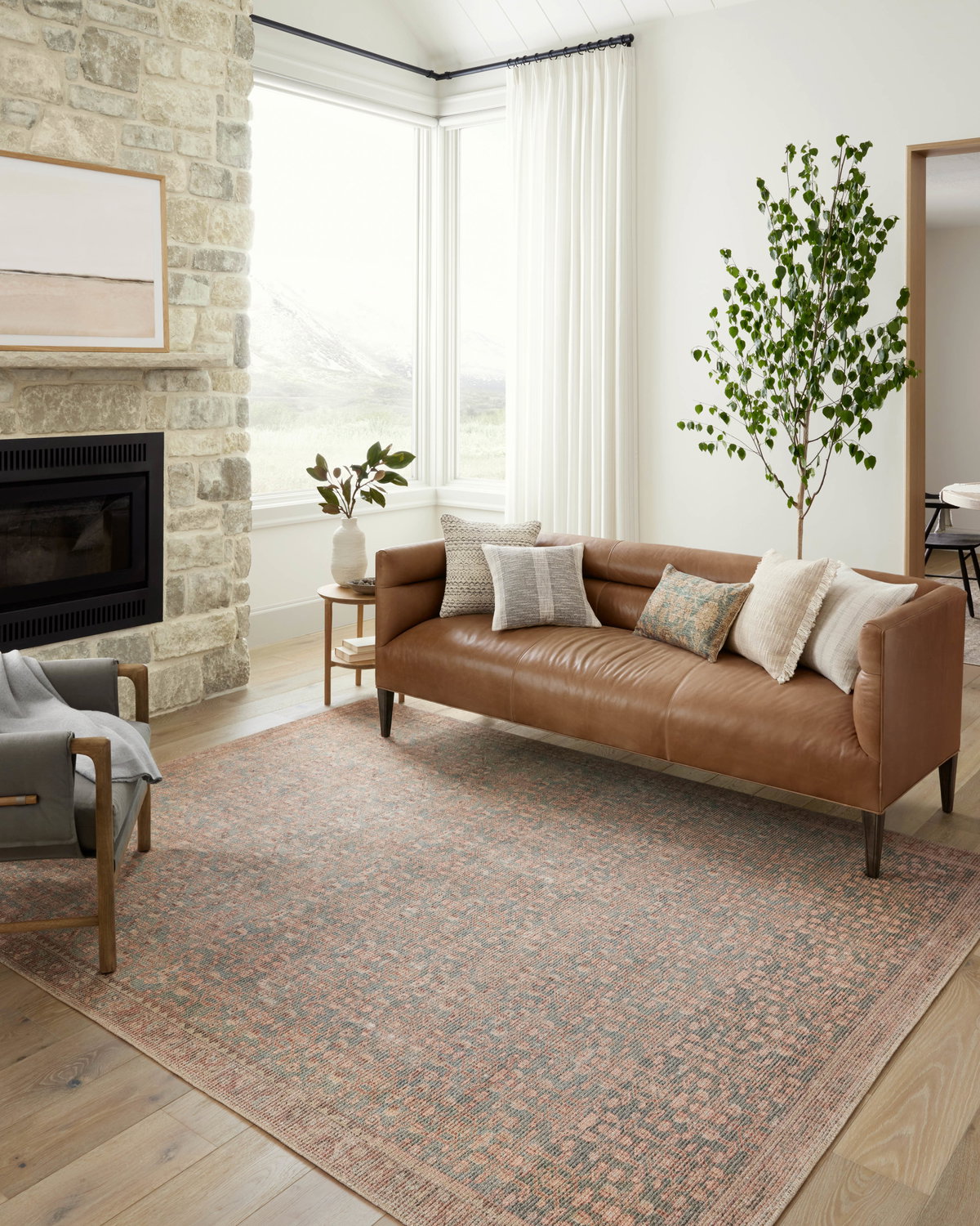 Angela Rose x Loloi Aubrey Rug, 2'6" length x 7'6" width View 2