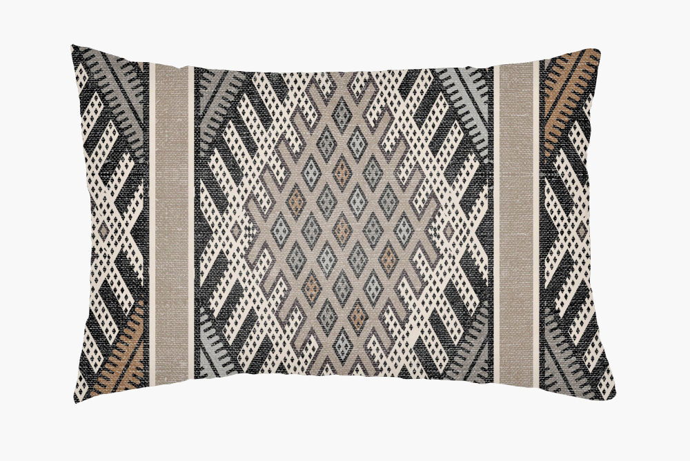 Lolita Lumbar Pillow, Decorative Pillow by Surya, 14" length x 24" width