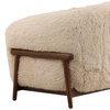 Prescott Occasional Chair Cream, Accent Chair by Dovetail, 32.6" width x 29.7" height x 32" depth thumbnail 5