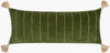 Velvet Kantha Lumbar Pillow thumbnail 0