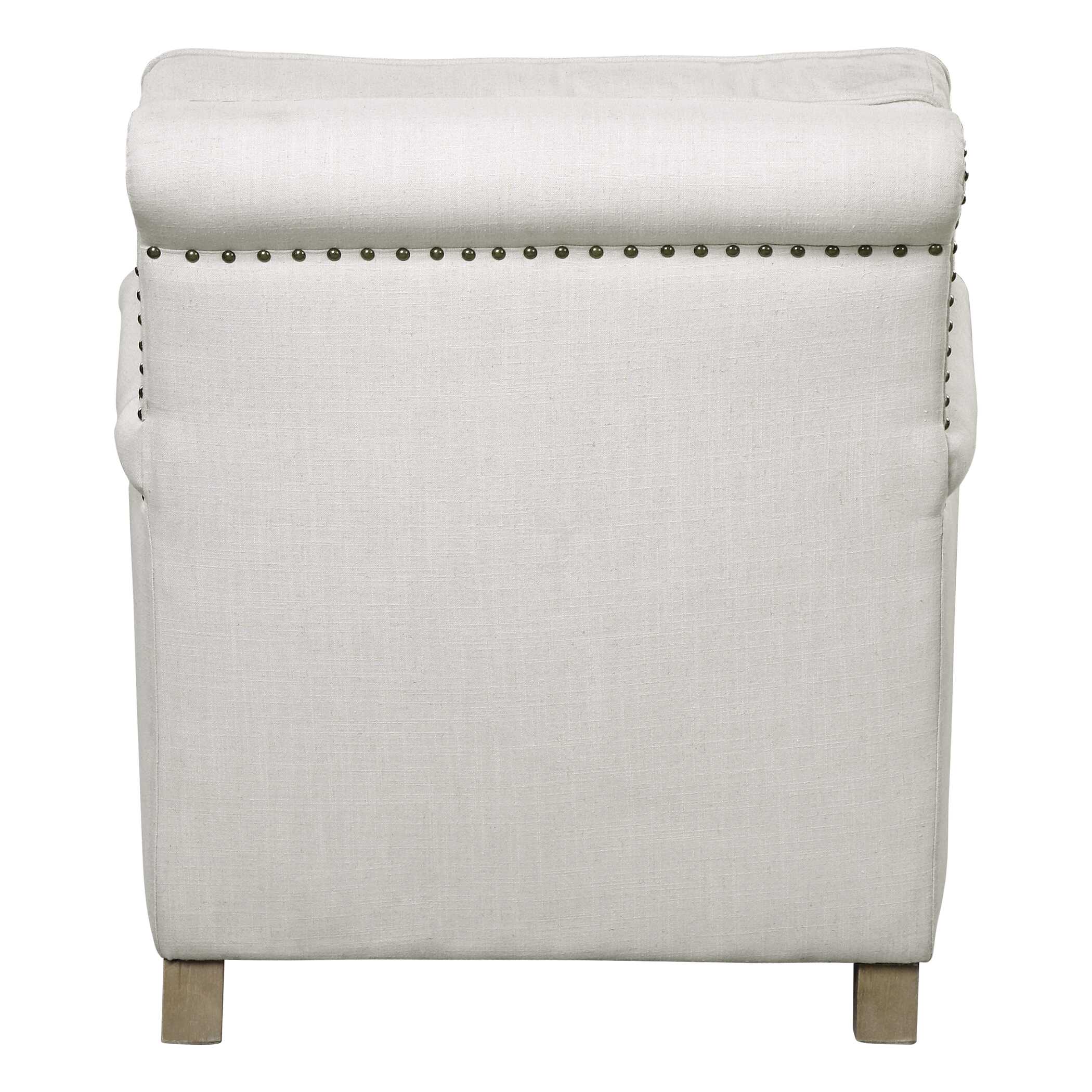 Armstead Antique White Armchair large image 