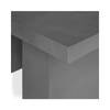 Aurelius 2 Outdoor Dining Table Grey, Outdoor Table by Moe's Home, 5'3" width x 2'6" height x 2'11.5" depth thumbnail 4