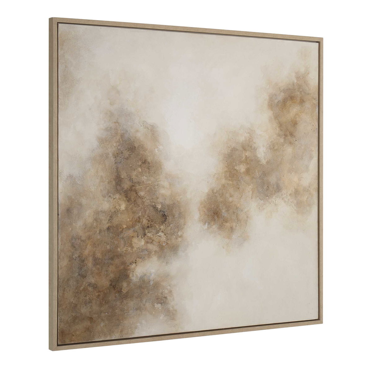 Up In Smoke Framed Modern Art, by Uttermost, 49.7" width x 49.7" height x 1.5" depth View 4