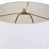 Duomo Brass Table Lamp, by Uttermost, 14" width x 27" height x 14" depth thumbnail 9