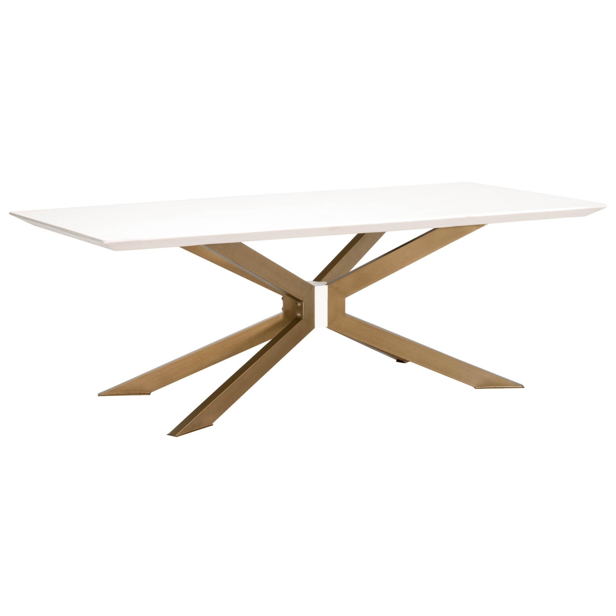 Industry Rectangle Dining Table, by Essentials for Living, 87" width x 30" height x 39.5" depth View 2