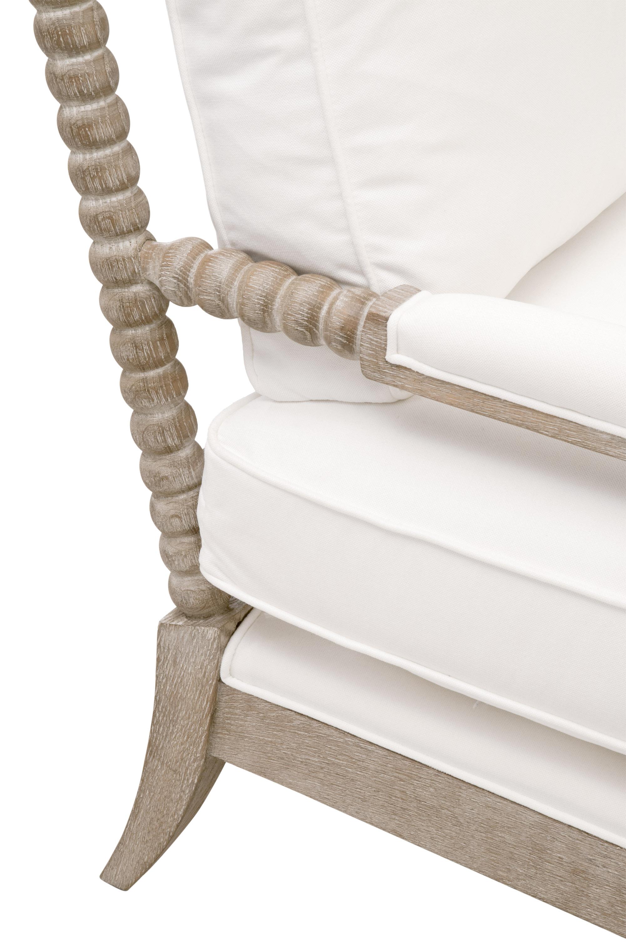 Rouleau Chaise Lounge, Accent Chair by Essentials for Living, 31.5" width x 38.5" height x 67" depth View 9