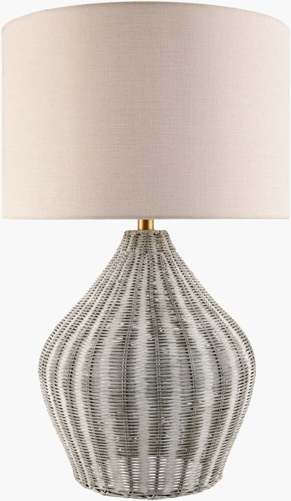 Velles Rattan Accent Table Lamp - Thumbnail 3