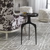 Kenna Bronze Accent Table, Side & End Table by Uttermost, 16" width x 25" height x 16" depth thumbnail 4