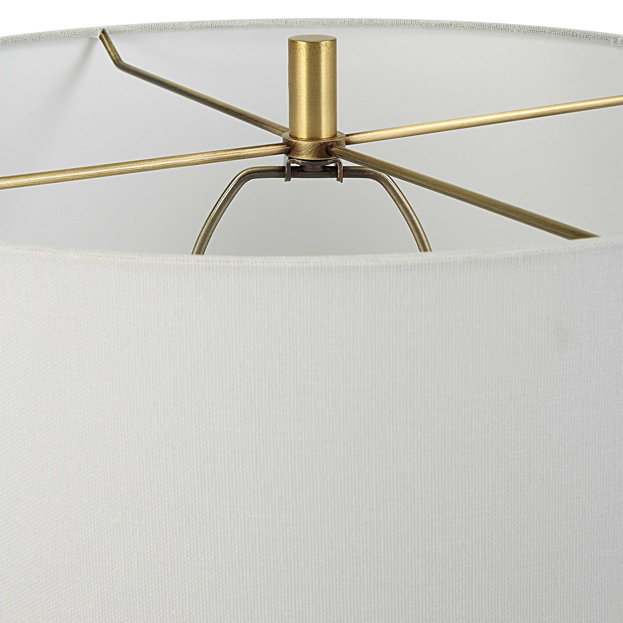 Galeno Emerald Green Table Lamp, by Uttermost, 17" width x 27.75" height x 17" depth View 7