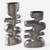 Free Flowing Nickel Vases Set/2 thumbnail 0