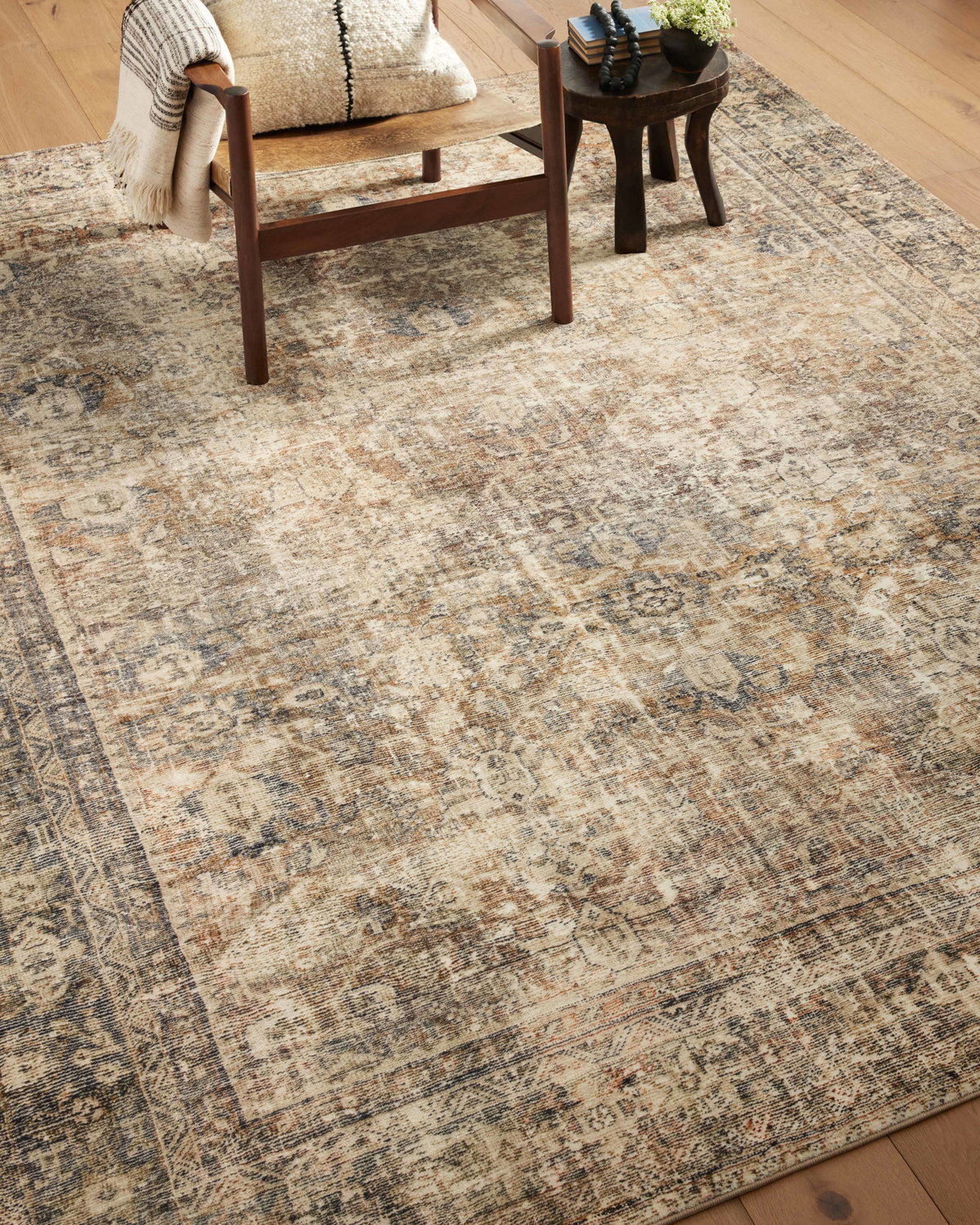 Amber Lewis x Loloi Morgan Rug, 1'6" length x 1'6" width View 5