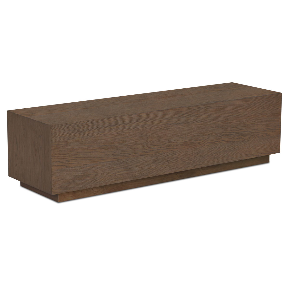 Sawyer Coffee Table Dark Brown, by Moe's Home, 55" width x 14.5" height x 15.7" depth View 2
