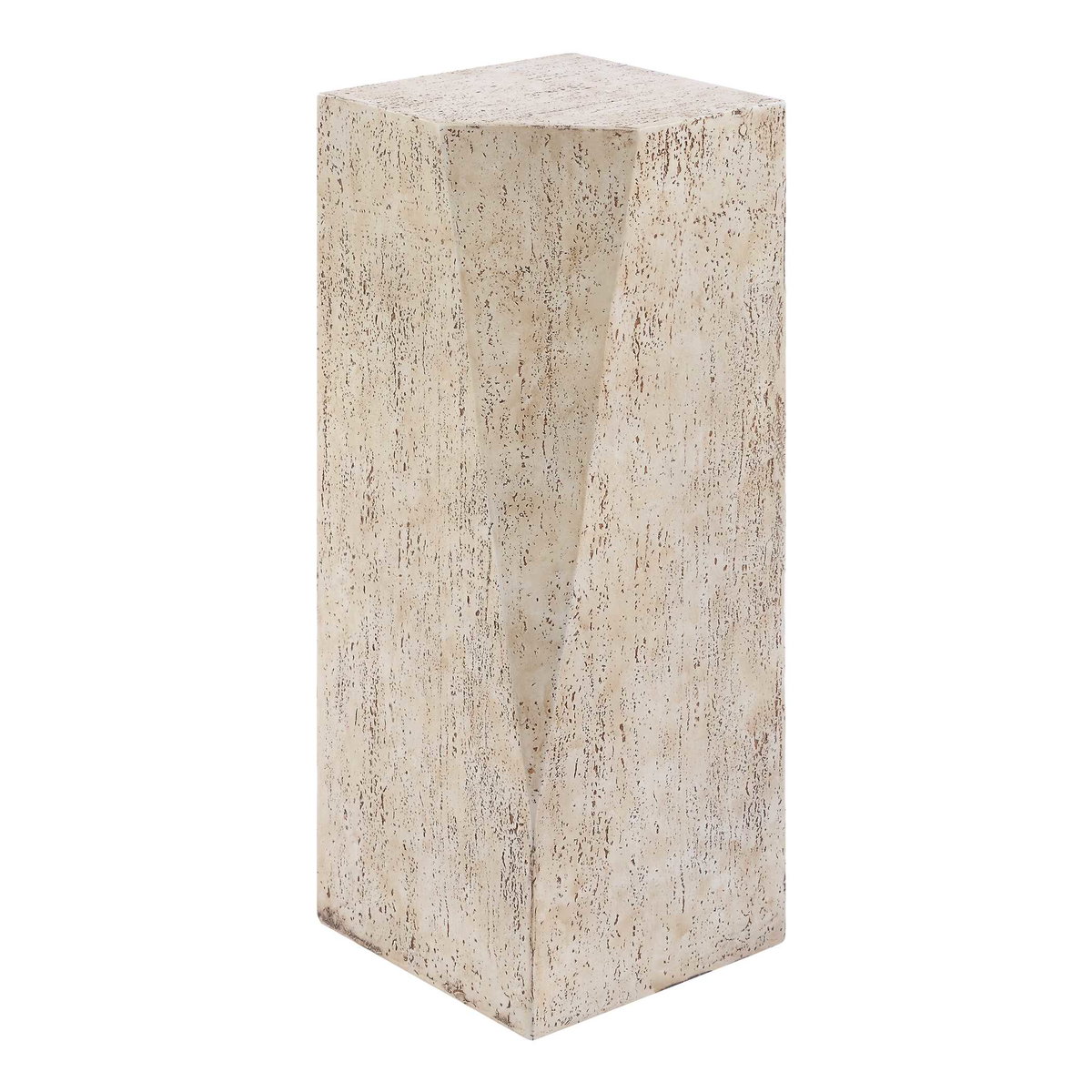 Leroy Concrete Outdoor Drink Table, Outdoor Table by Uttermost, 9.5" width x 1'10" height x 9.5" depth View 5