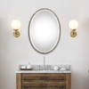 Annadel Oval Wall Mirror, by Uttermost, 20" width x 28" height x 1" depth thumbnail 5