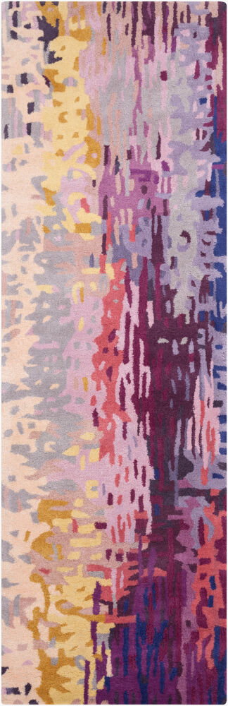 Banshee Handmade Rug, by Surya, 8' length x 2'6" width