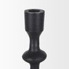 Paolo Matte Black Metal Candle Holder (Set of 3), Candles & Candle Holder by Mercana, 5" length x 5" width x 20" height thumbnail 6