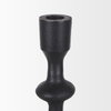 Paolo Matte Black Metal Candle Holder (Set of 3), Candles & Candle Holder by Mercana, 5" length x 5" width x 20" height thumbnail 7