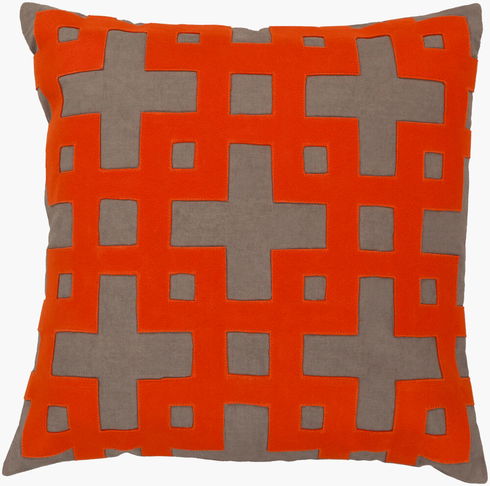 Layered Blocks Accent Pillow