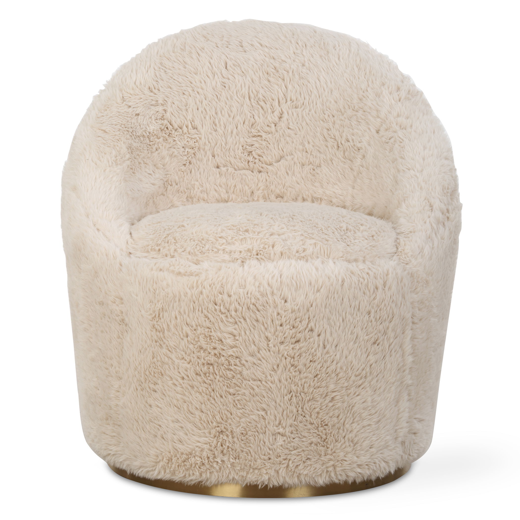Crue Sheepskin Swivel Chair large image 