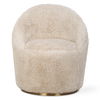 Crue Sheepskin Swivel Chair thumbnail 0