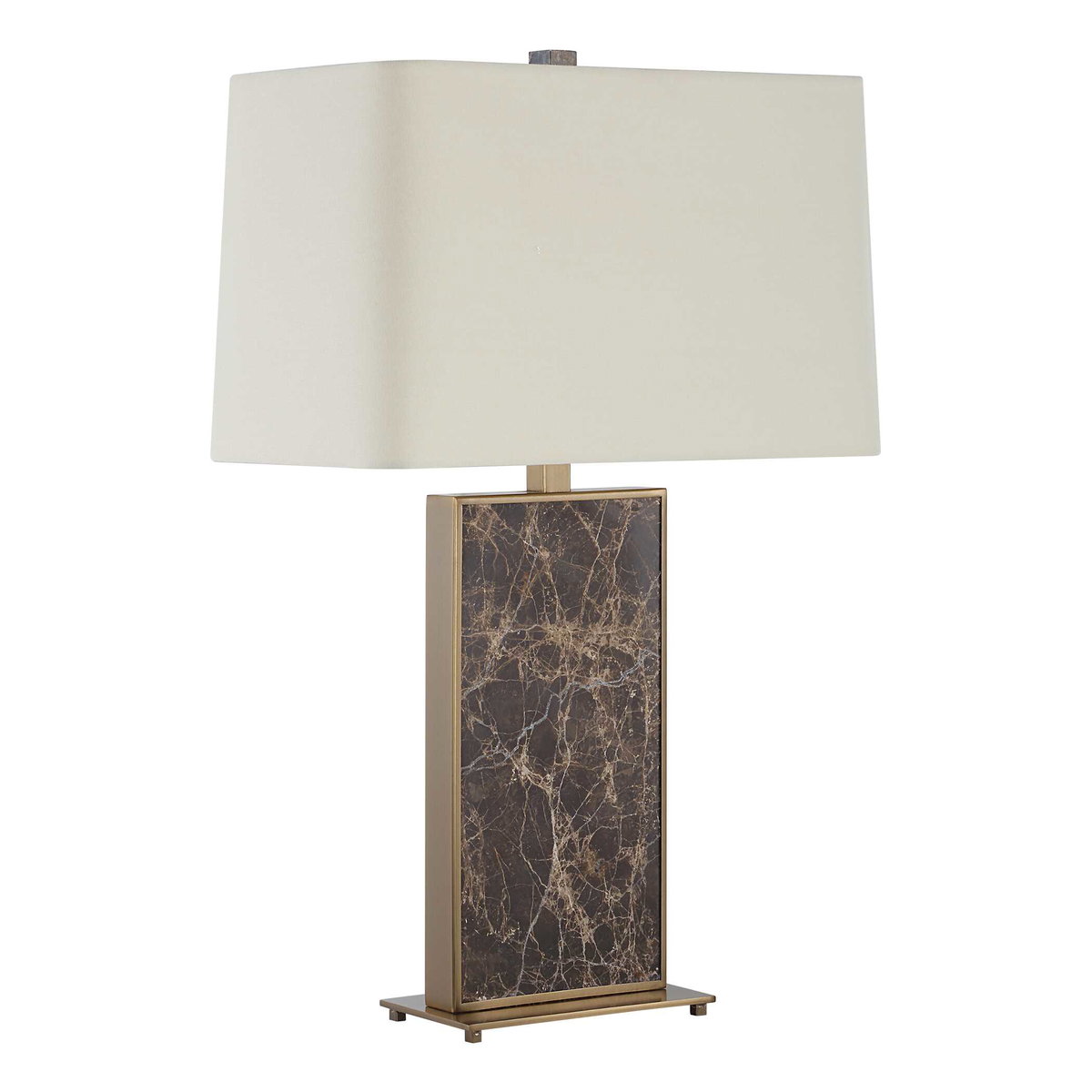 Lafferty Marble Table Lamp, by Uttermost, 1'6" width x 2'4.25" height x 1'6" depth View 5