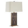 Lafferty Marble Table Lamp, by Uttermost, 1'6" width x 2'4.25" height x 1'6" depth thumbnail 5