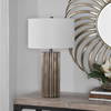 Khalio Gun Metal Table Lamp, by Uttermost, 16" width x 27.5" height x 16" depth thumbnail 5