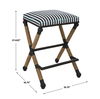 Braddock Backless Counter Stool, Furniture by Uttermost, 18.75" width x 27.62" height x 18.75" depth thumbnail 3