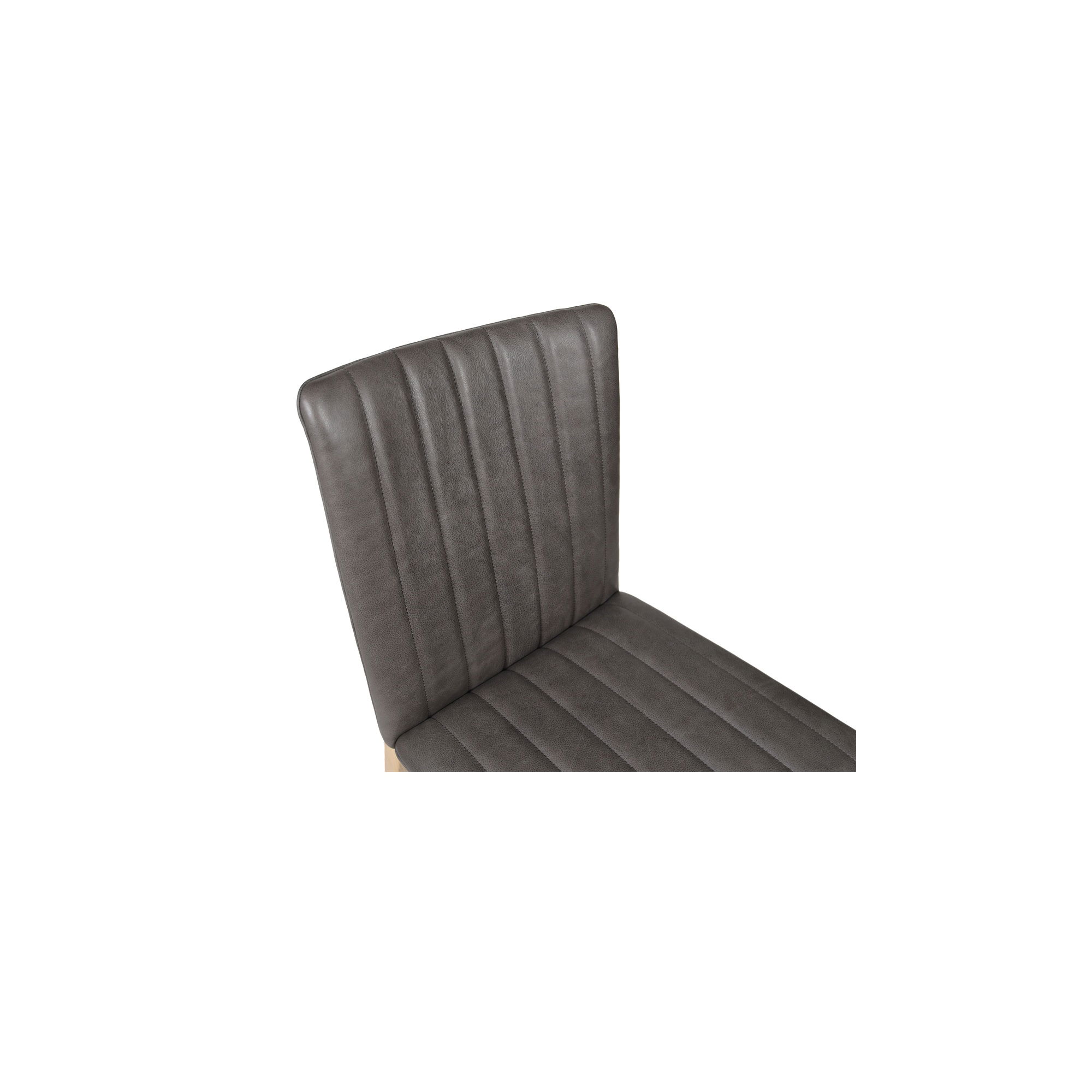 Demi Dining Chair Brown Leather-set Of Two, by Moe's Home, 19.7" width x 34" height x 24" depth View 7