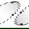 Cornelia Black Round Mirror thumbnail 0