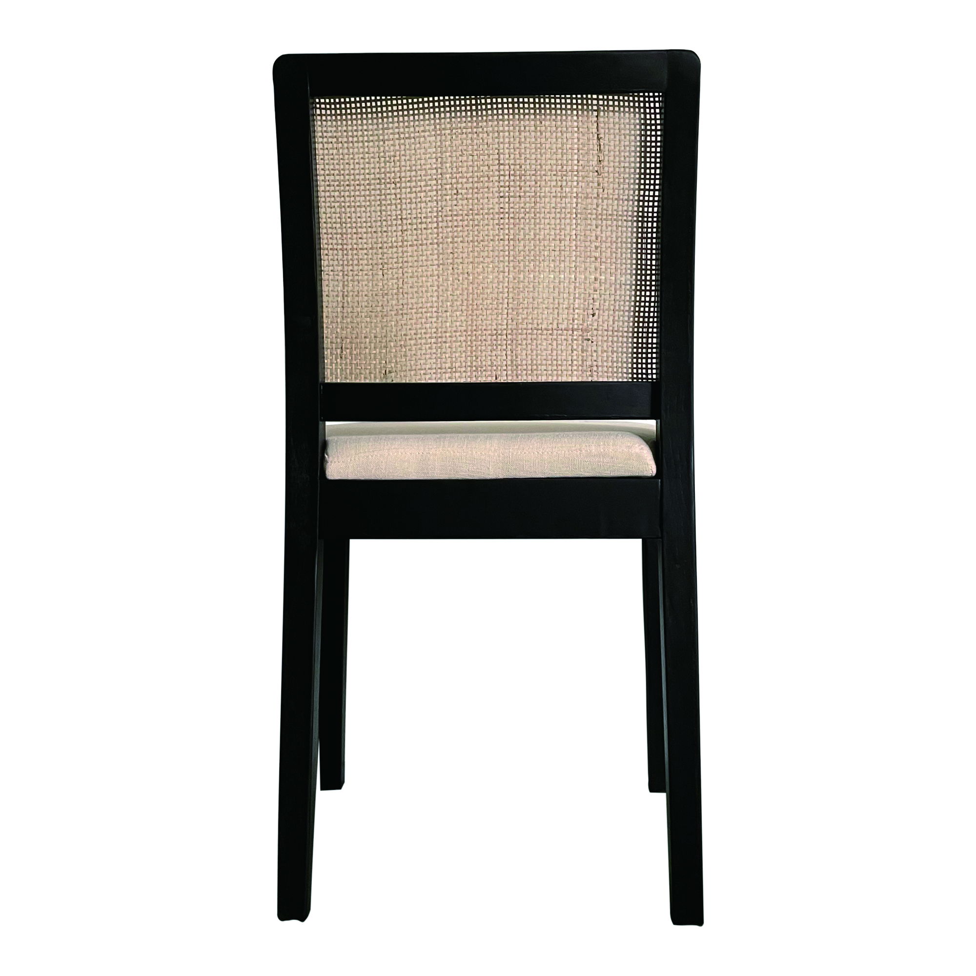 Orville Dining Chair Black - Set Of Two, by Moe's Home, 18.5" width x 33" height x 16.5" depth View 6