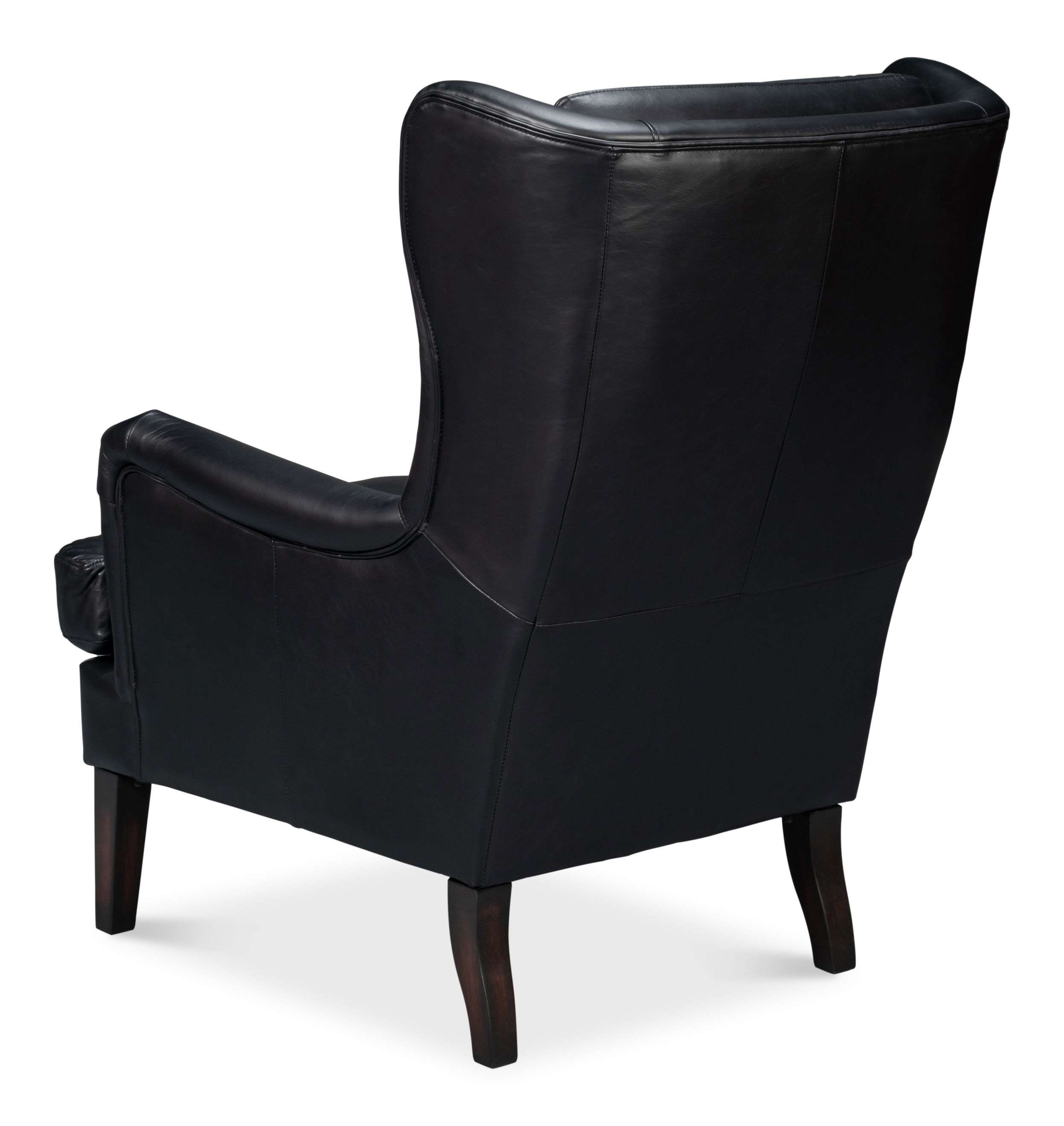 Elite Wing Lounge Chair  Onyx Black large image 