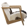 Naela Occasional Chair, Accent Chair by Dovetail, 26.45" width x 29.5" height x 34" depth thumbnail 3