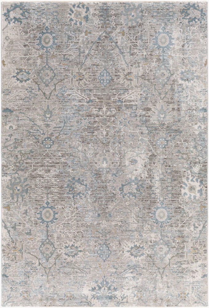 Brunswick Machine Woven Rug, by Surya, 7'4.58" length x 4'11.84" width