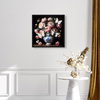 Ode to Peonies - With 3-D Butterflies (No Embellishment), Art by Oliver Gal,  24x24 thumbnail 8