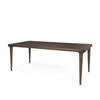Suvan 84'L x 42'W Rectangular Dining Table | Modern | Med-Dark Brown Wood | Seats 8, by Mercana, 84" length x 42" width x 30" height thumbnail 1
