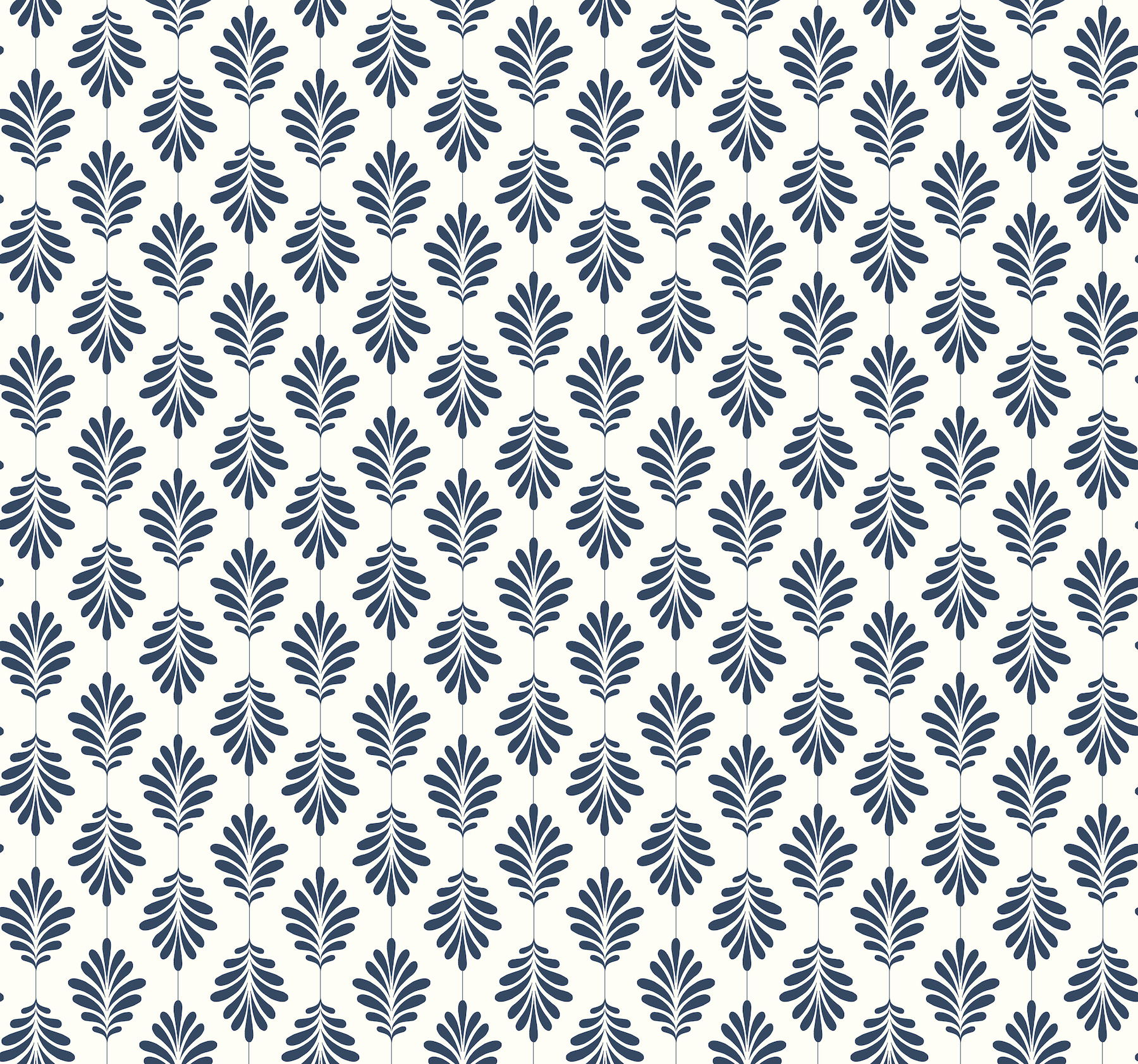 Leaflet Navy Wallpaper large image 