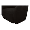 Faye Accent Chair Black Boucle thumbnail 4