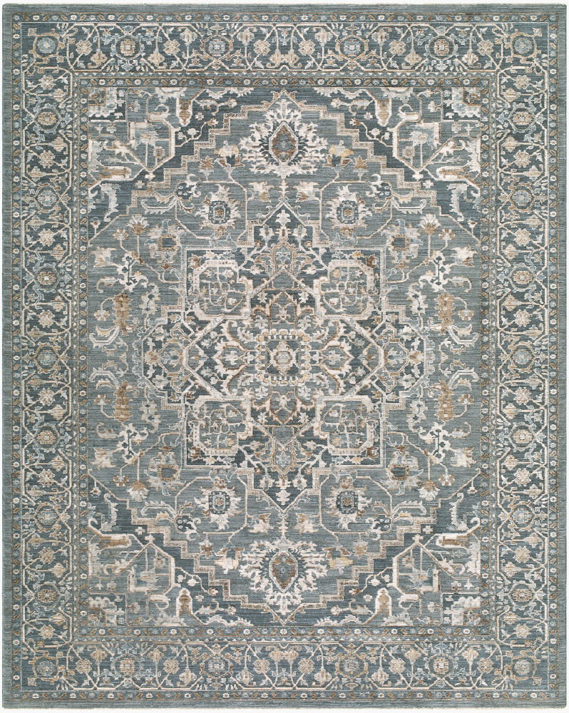 Arda Machine Woven Rug, by Surya, 13'11.32" length x 10'0.08" width