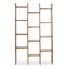Orson Bookcase Brown, Shelving & Bookcase by Moe's Home, 43.31" width x 68.9" height x 11.81" depth thumbnail 1