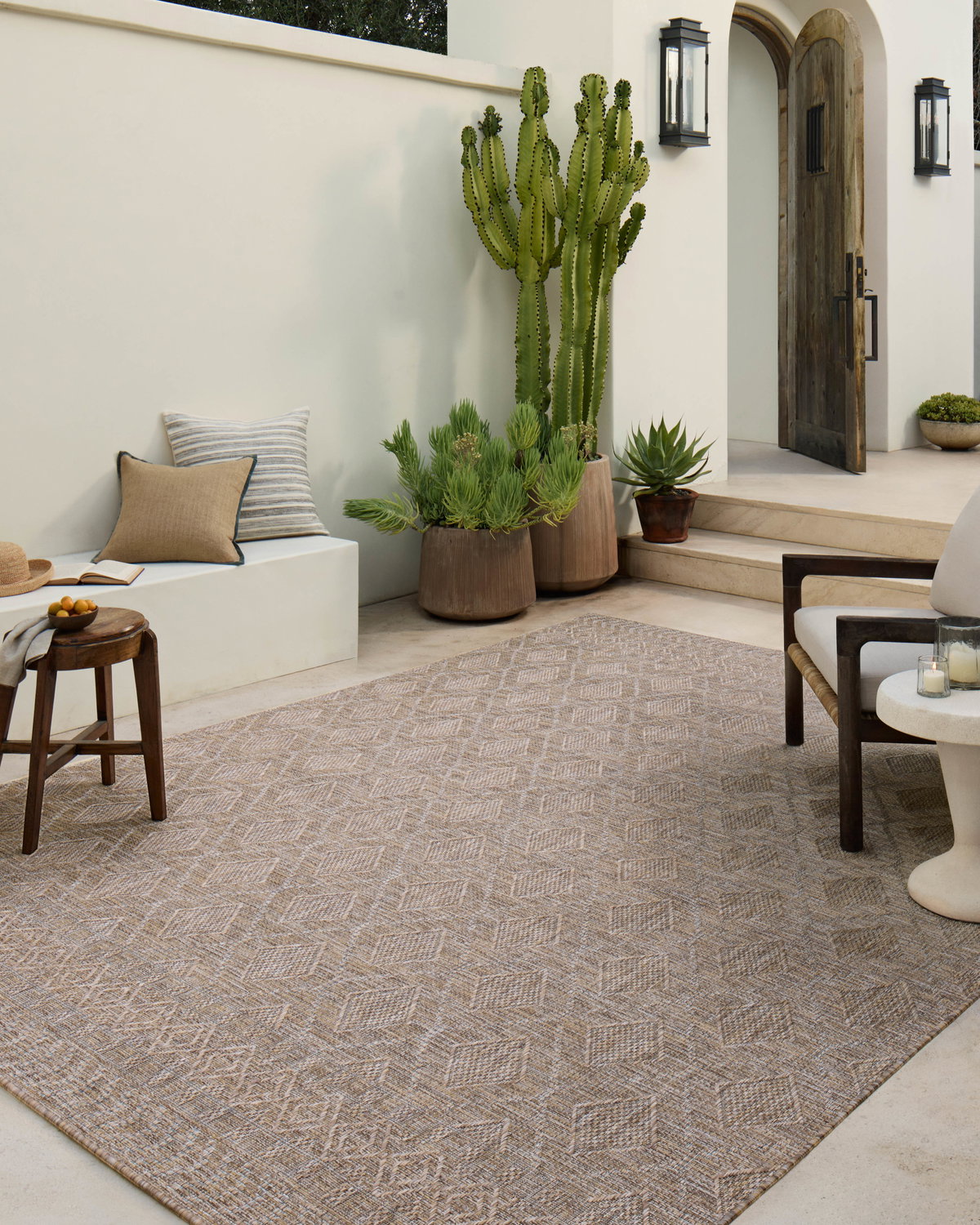 Amber Lewis x Loloi Topanga Rug, 5'3" length x 7'6" width View 2