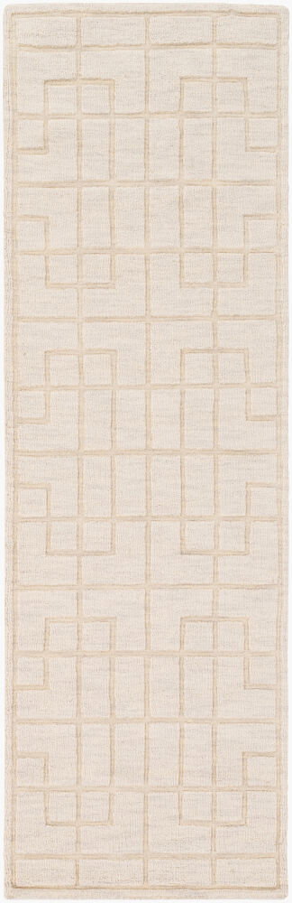 Mystique Handmade Rug, by Surya, 8' length x 2'6" width