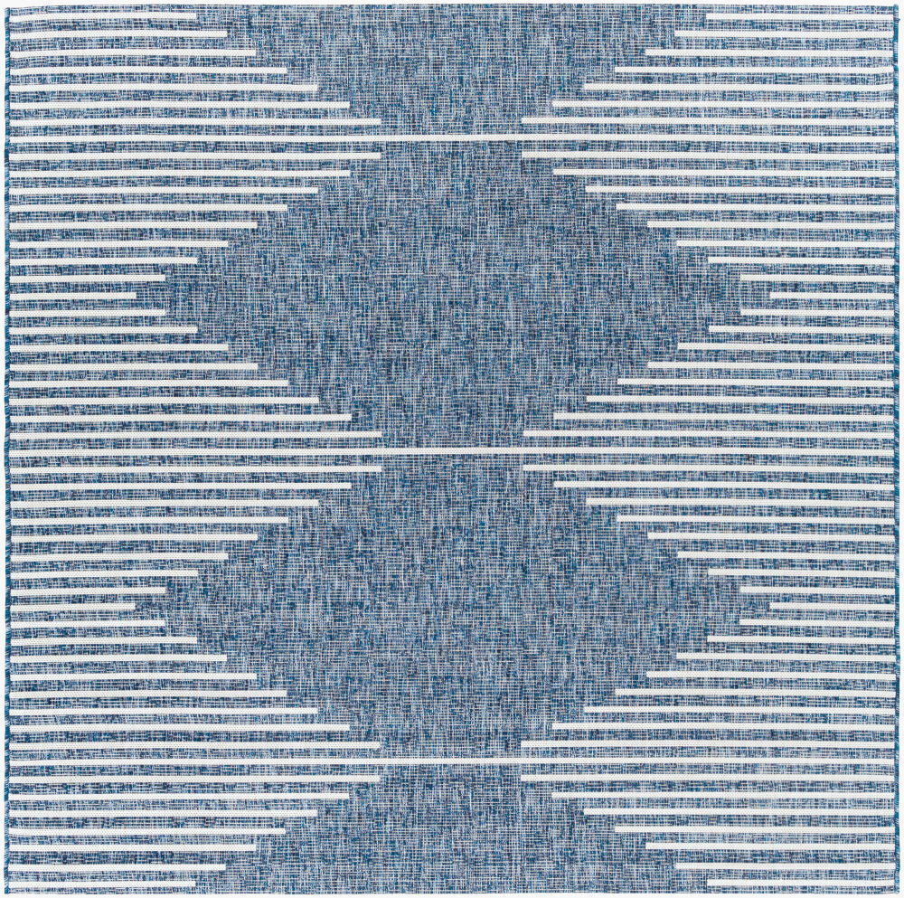 Eagean Machine Woven Rug, by Surya, 6'6.74" length x 6'6.74" width
