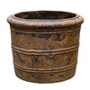 Weathered Relic Rustic Outdoor Planter, by Uttermost, 1'7.5" width x 1'4" height x 1'7.5" depth thumbnail 1