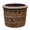 Weathered Relic Rustic Outdoor Planter, by Uttermost, 19.5" width x 16" height x 19.5" depth thumbnail 1