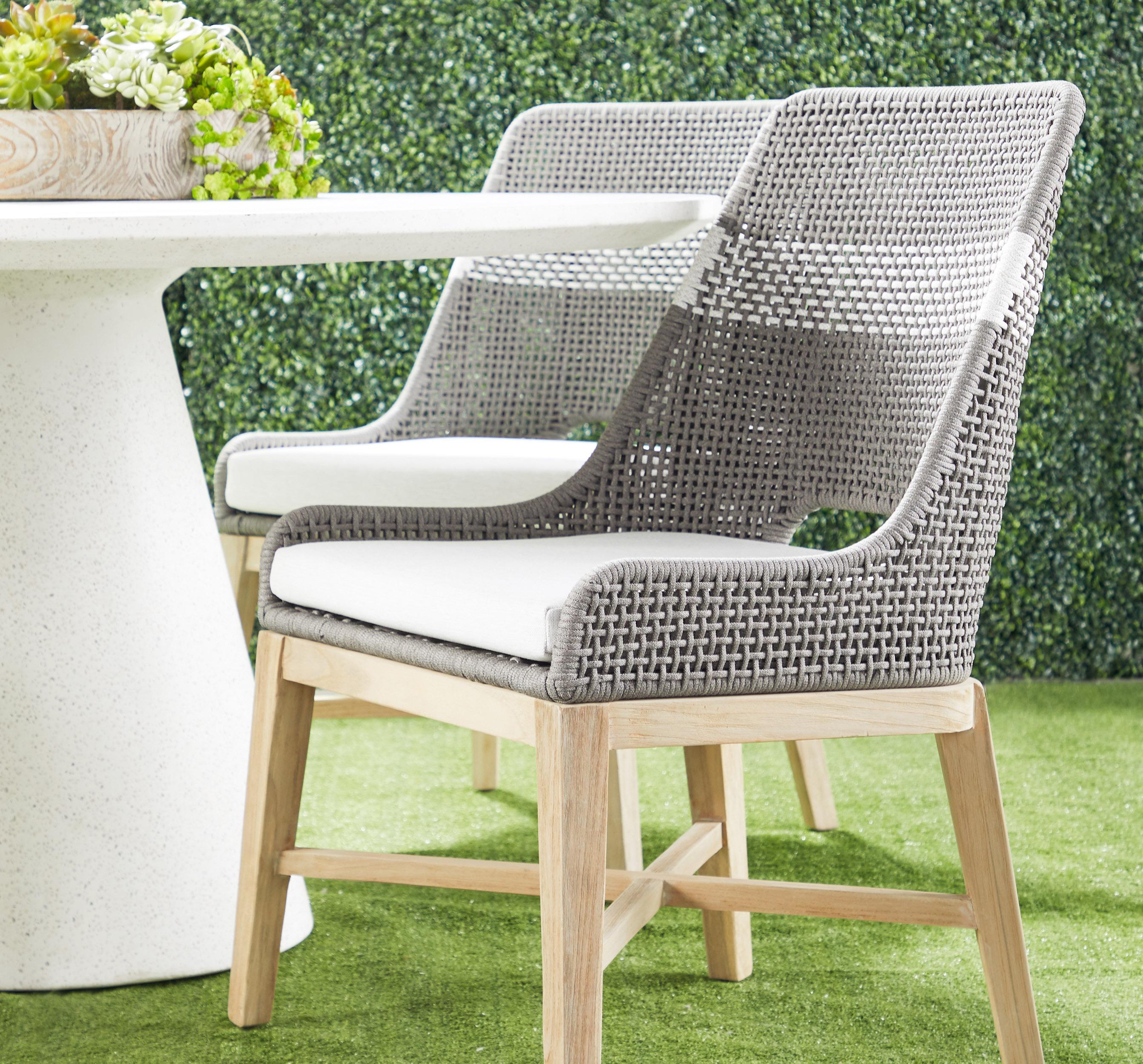 Tapestry Outdoor Dining Chair, Set of 2, by Essentials for Living, 24.75" width x 34.5" height x 23.5" depth View 11